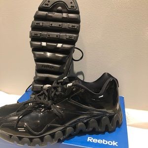 Reebok Zig Energy Ref Shoe-Patent Leather Size 9